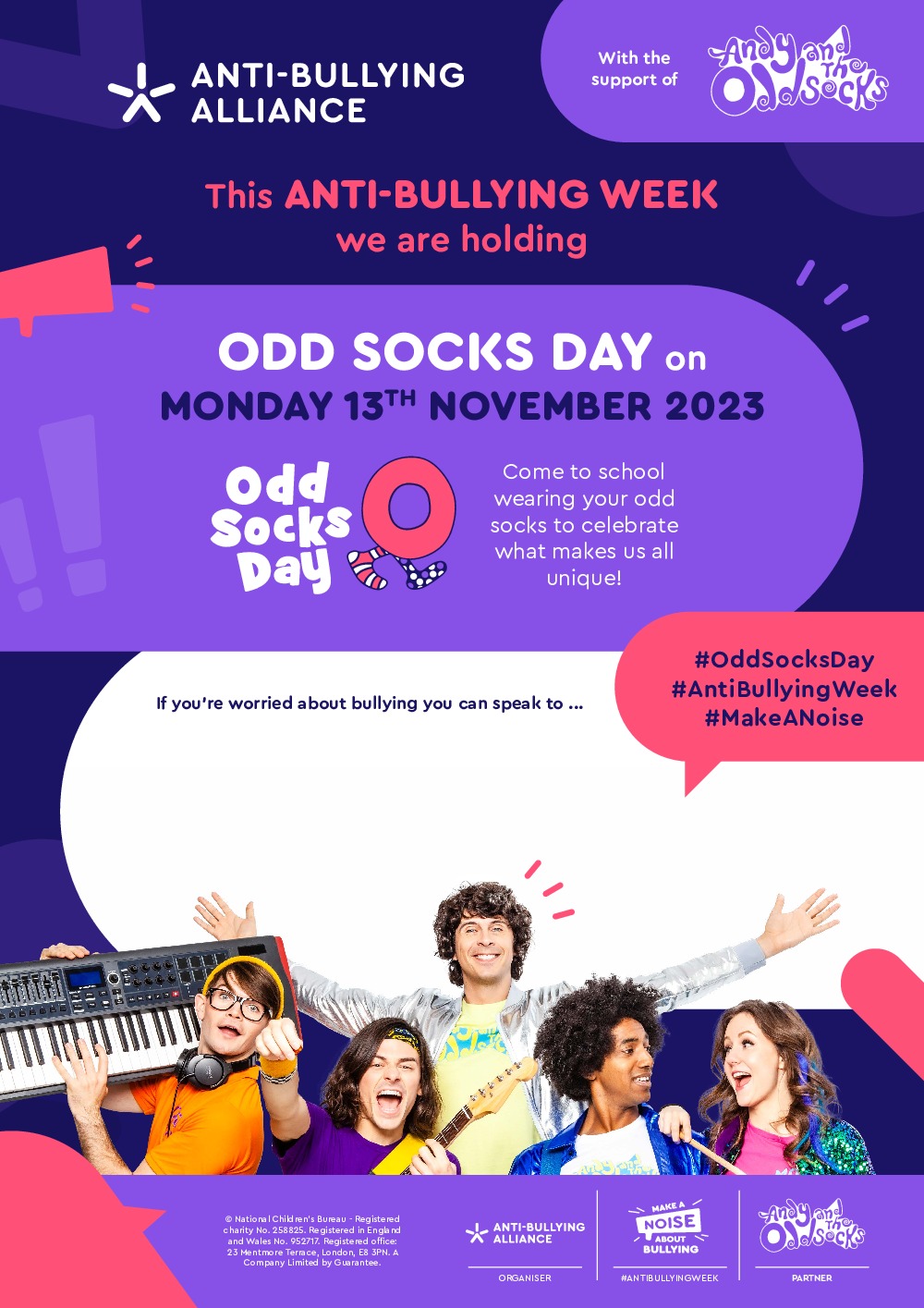 Odd Socks Day 2023 Poster 0