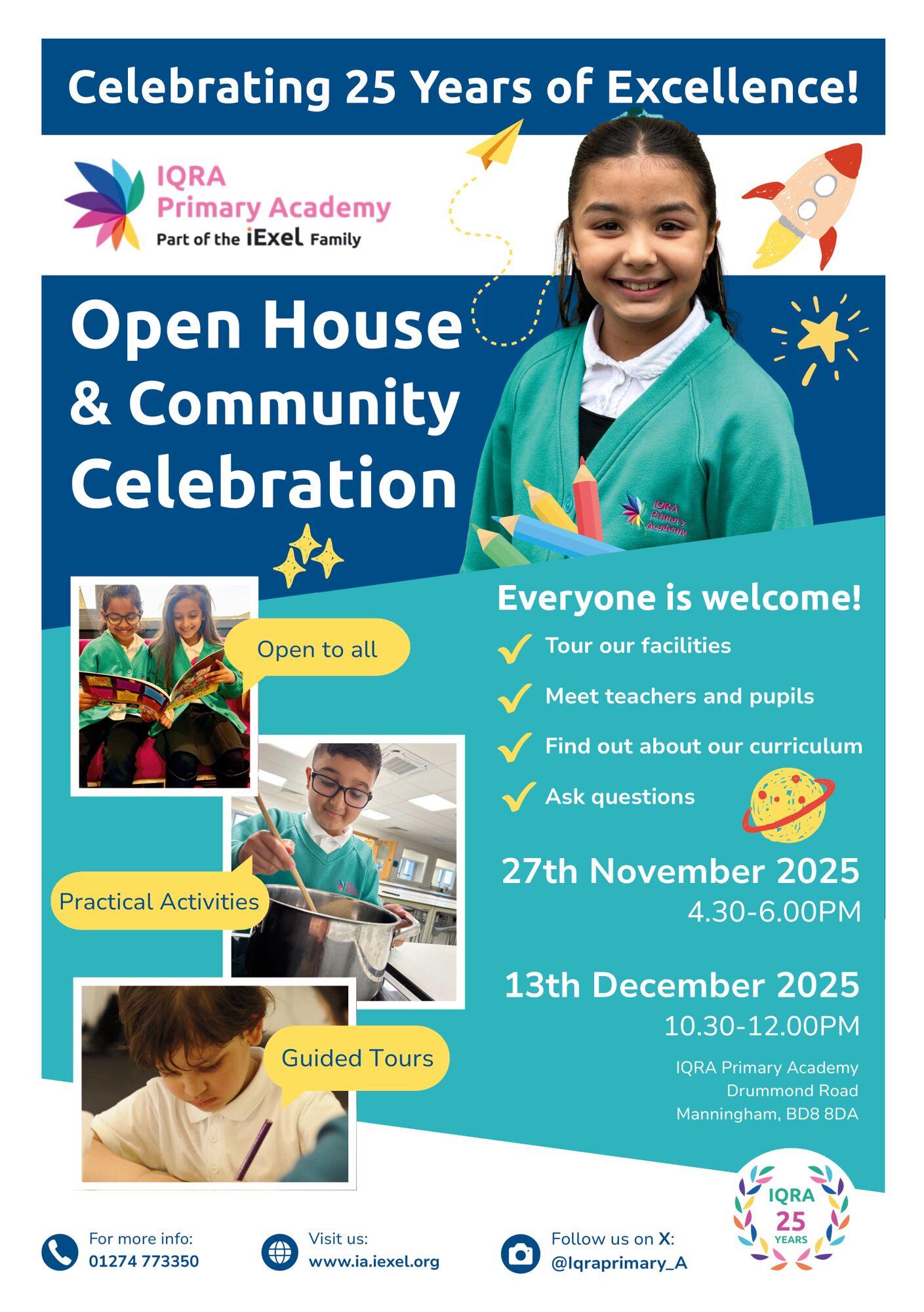 Iqra 25th anniversary leaflet